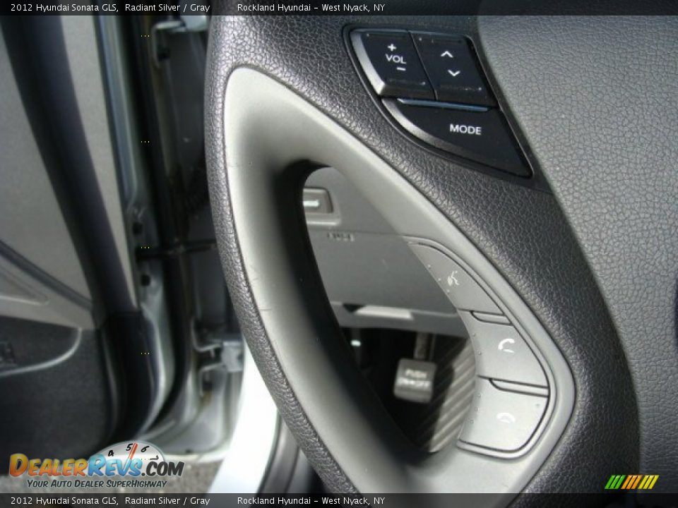 2012 Hyundai Sonata GLS Radiant Silver / Gray Photo #14