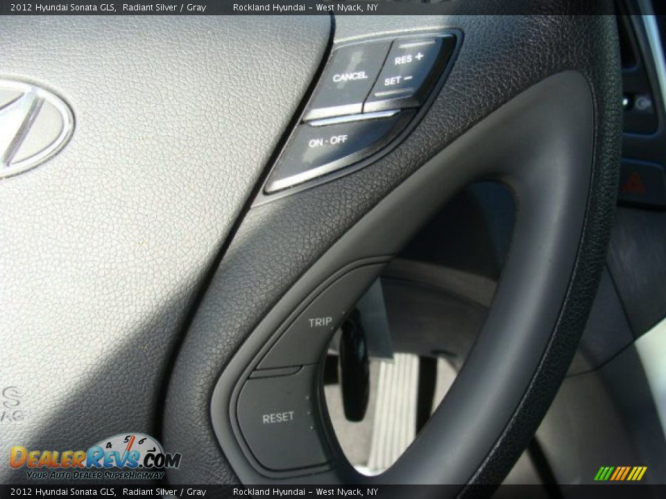 2012 Hyundai Sonata GLS Radiant Silver / Gray Photo #15