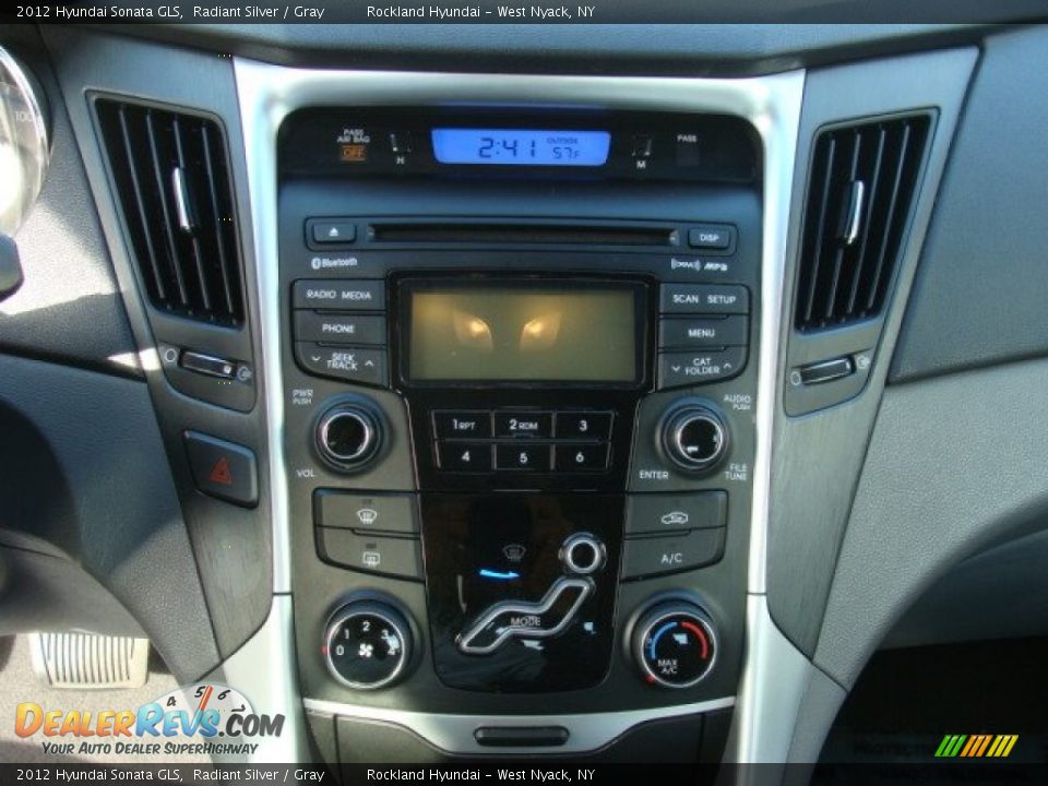 2012 Hyundai Sonata GLS Radiant Silver / Gray Photo #17