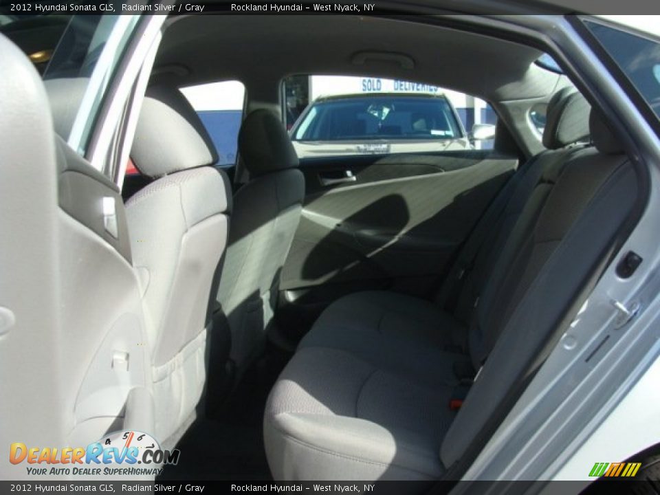 2012 Hyundai Sonata GLS Radiant Silver / Gray Photo #20