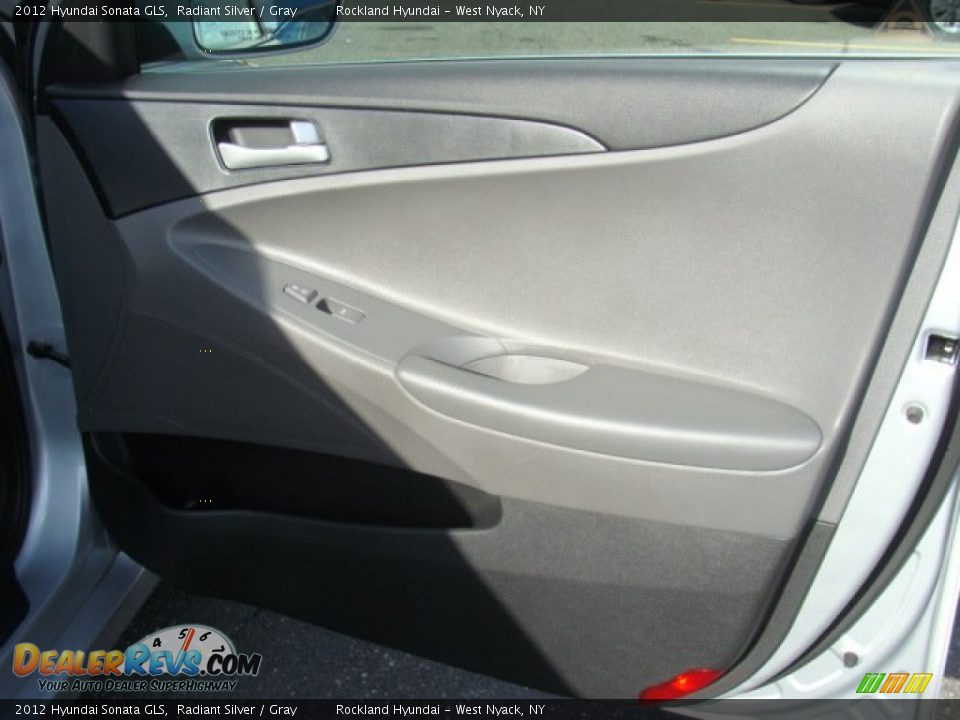 2012 Hyundai Sonata GLS Radiant Silver / Gray Photo #24