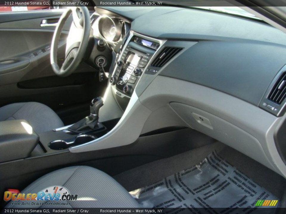2012 Hyundai Sonata GLS Radiant Silver / Gray Photo #25