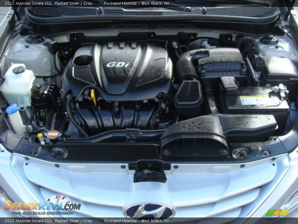 2012 Hyundai Sonata GLS Radiant Silver / Gray Photo #29