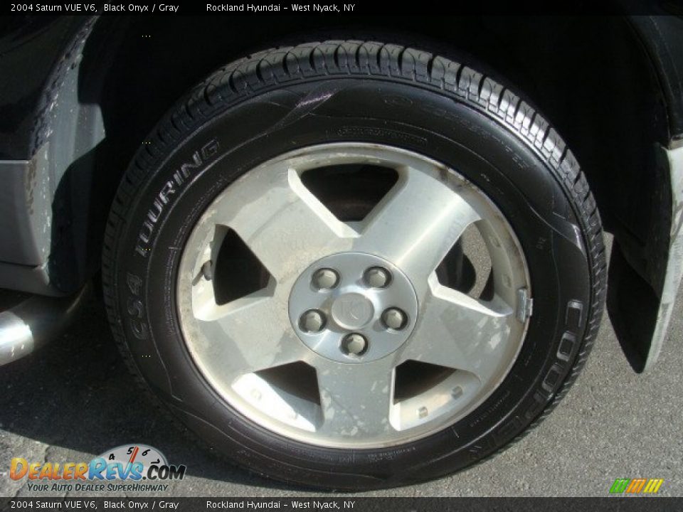 2004 Saturn VUE V6 Black Onyx / Gray Photo #24