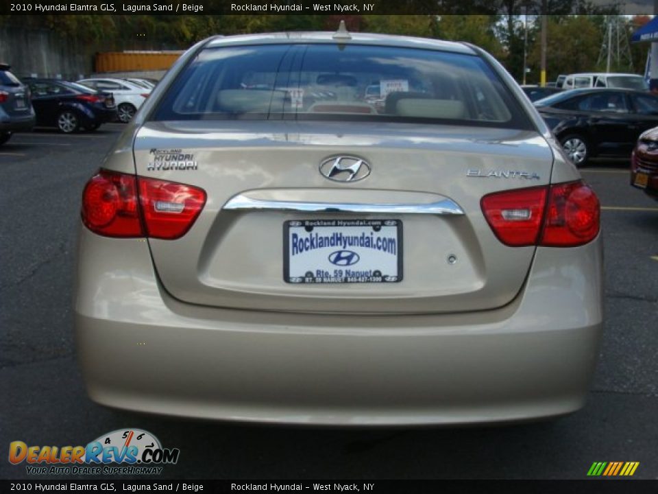 2010 Hyundai Elantra GLS Laguna Sand / Beige Photo #5