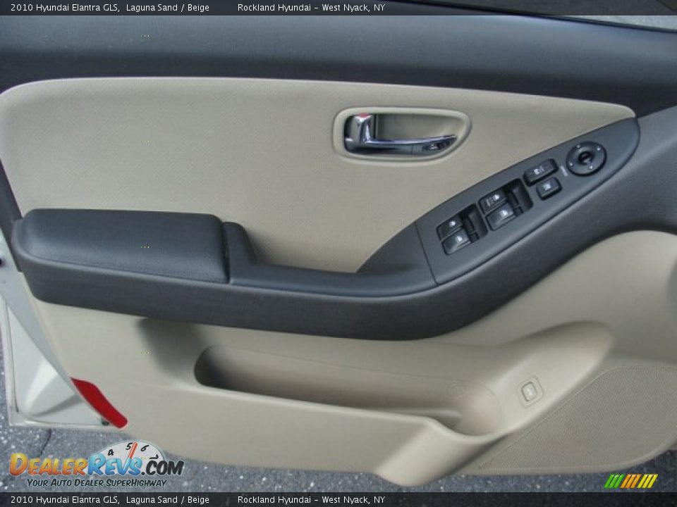 2010 Hyundai Elantra GLS Laguna Sand / Beige Photo #7