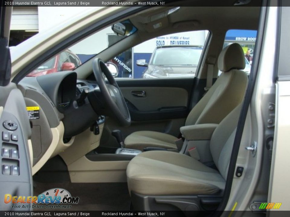 2010 Hyundai Elantra GLS Laguna Sand / Beige Photo #10