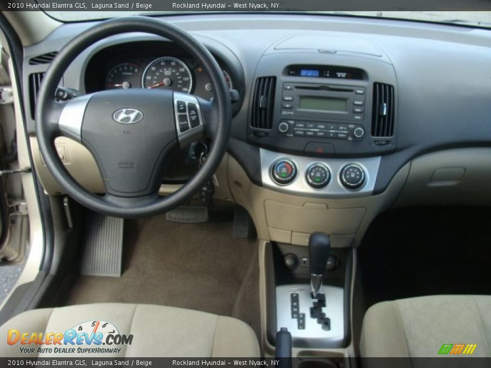 2010 Hyundai Elantra GLS Laguna Sand / Beige Photo #11
