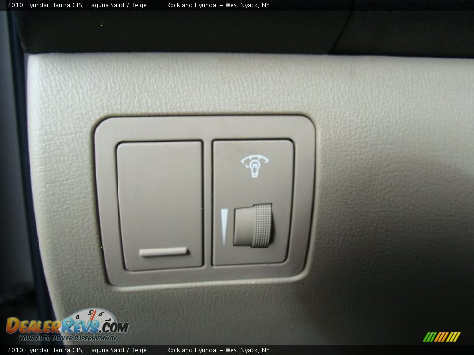 2010 Hyundai Elantra GLS Laguna Sand / Beige Photo #12