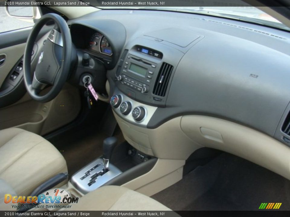 2010 Hyundai Elantra GLS Laguna Sand / Beige Photo #24