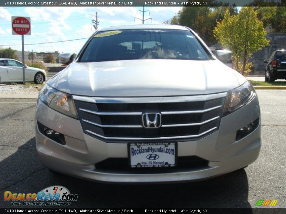 2010 Honda Accord Crosstour EX-L 4WD Alabaster Silver Metallic / Black Photo #2