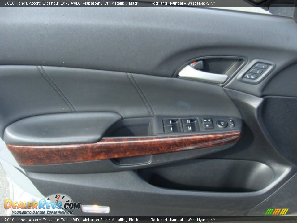 2010 Honda Accord Crosstour EX-L 4WD Alabaster Silver Metallic / Black Photo #7