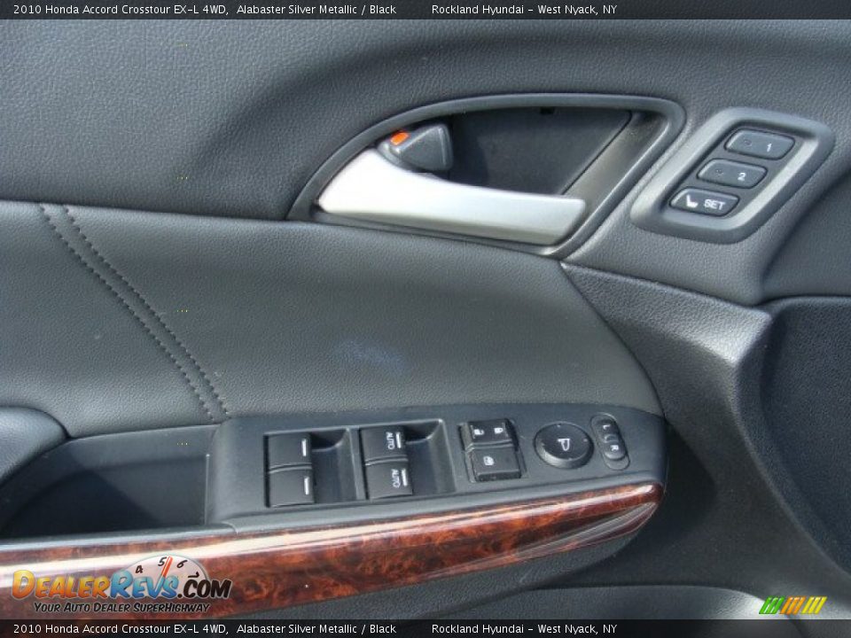 2010 Honda Accord Crosstour EX-L 4WD Alabaster Silver Metallic / Black Photo #8