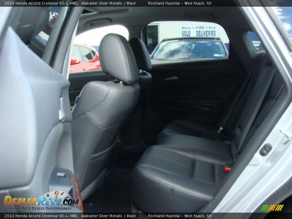 2010 Honda Accord Crosstour EX-L 4WD Alabaster Silver Metallic / Black Photo #19