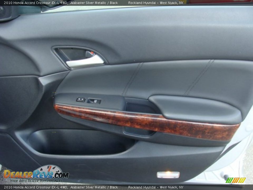 2010 Honda Accord Crosstour EX-L 4WD Alabaster Silver Metallic / Black Photo #23