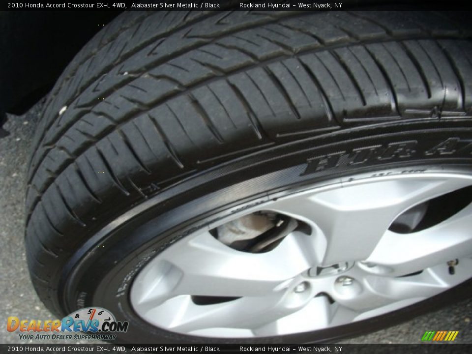 2010 Honda Accord Crosstour EX-L 4WD Alabaster Silver Metallic / Black Photo #27