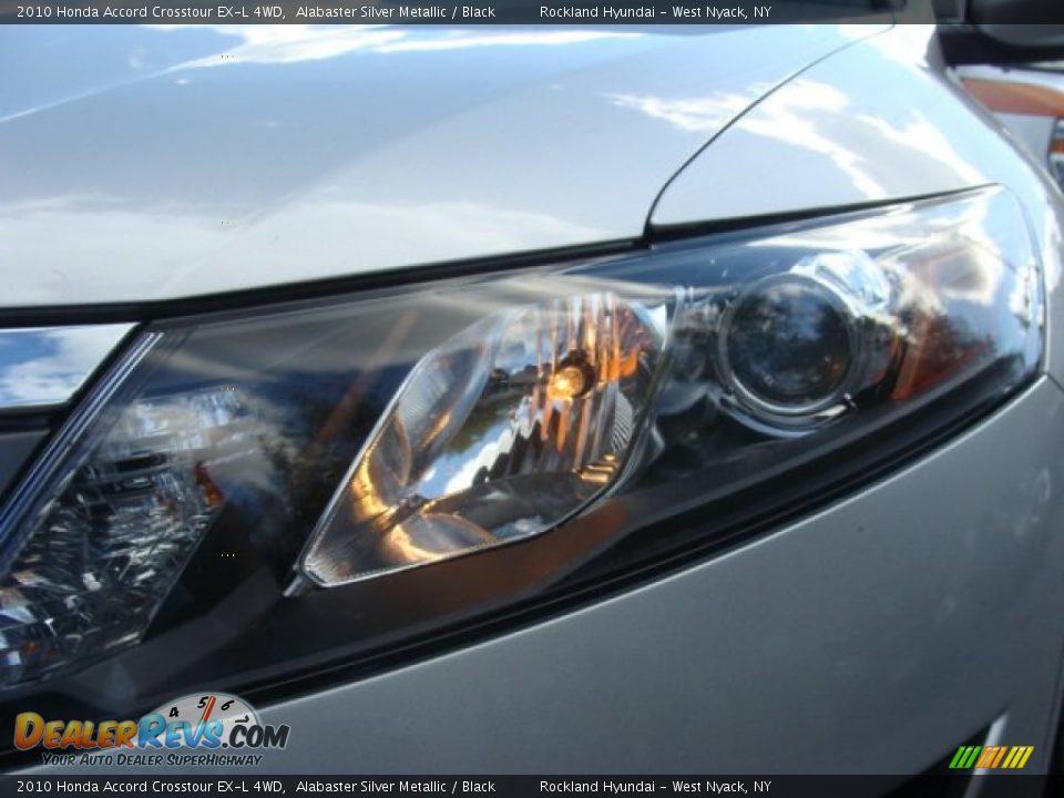 2010 Honda Accord Crosstour EX-L 4WD Alabaster Silver Metallic / Black Photo #29