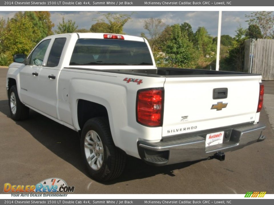 2014 Chevrolet Silverado 1500 LT Double Cab 4x4 Summit White / Jet Black Photo #4