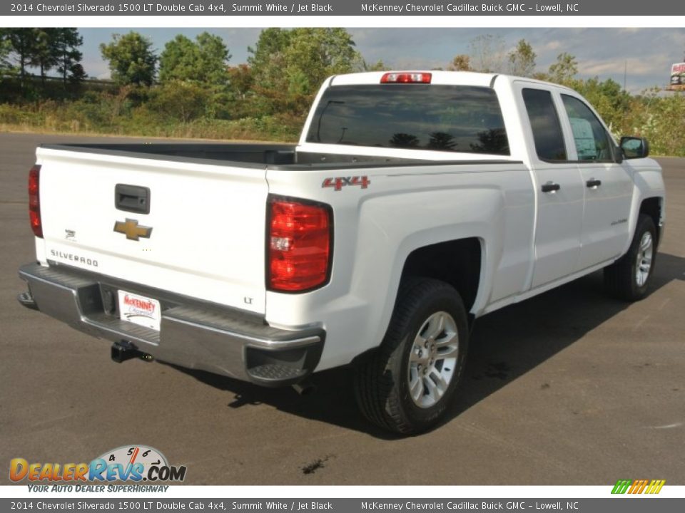 2014 Chevrolet Silverado 1500 LT Double Cab 4x4 Summit White / Jet Black Photo #5