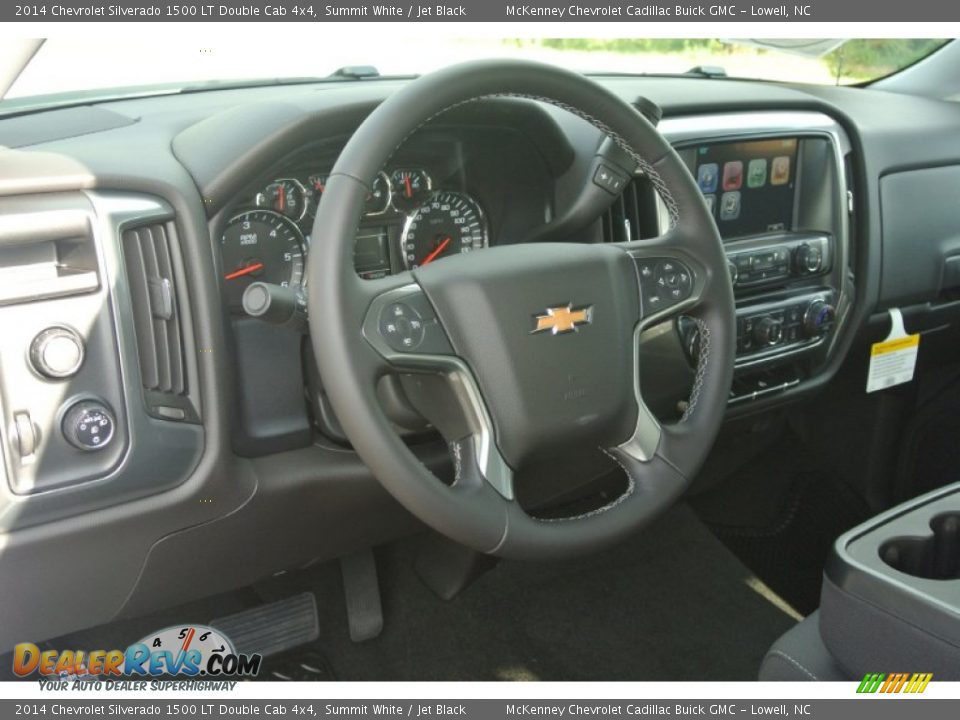 2014 Chevrolet Silverado 1500 LT Double Cab 4x4 Summit White / Jet Black Photo #22