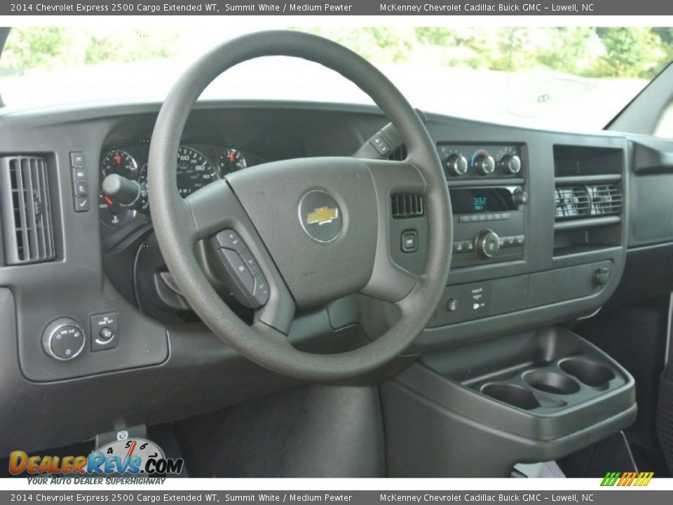 Dashboard of 2014 Chevrolet Express 2500 Cargo Extended WT Photo #18