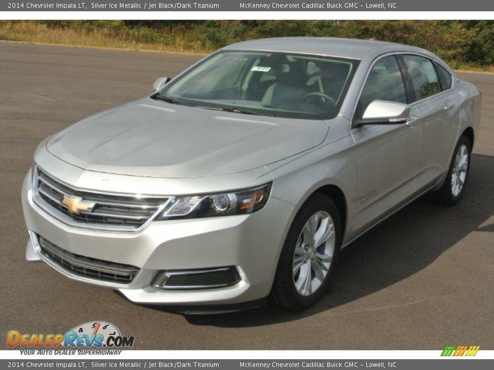 2014 Chevrolet Impala LT Silver Ice Metallic / Jet Black/Dark Titanium Photo #2