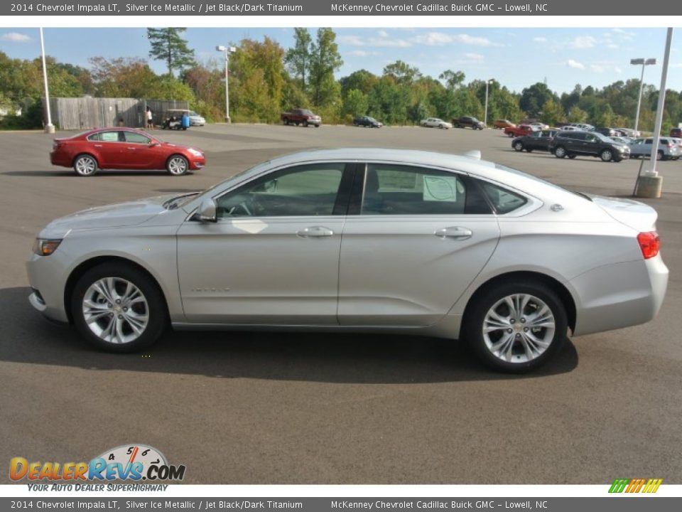 2014 Chevrolet Impala LT Silver Ice Metallic / Jet Black/Dark Titanium Photo #3