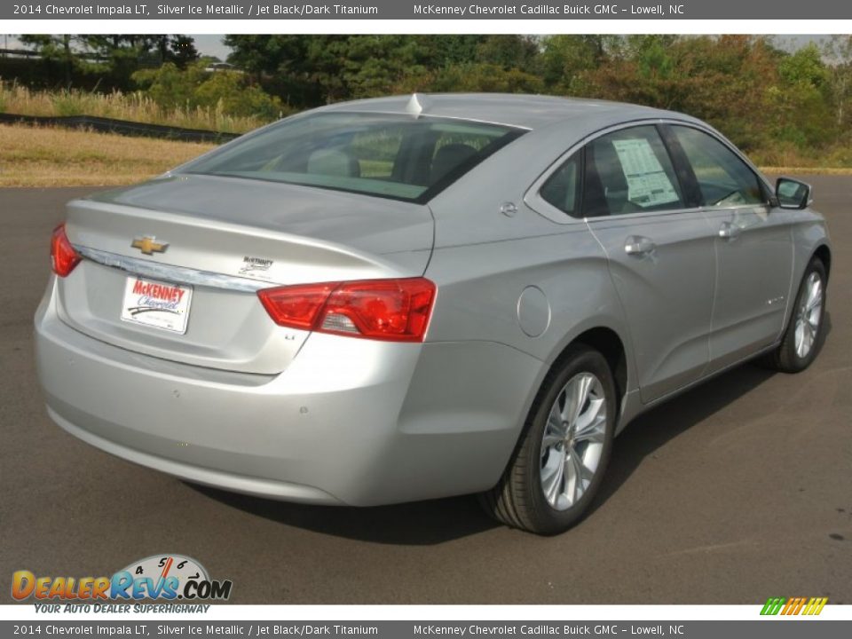 2014 Chevrolet Impala LT Silver Ice Metallic / Jet Black/Dark Titanium Photo #5