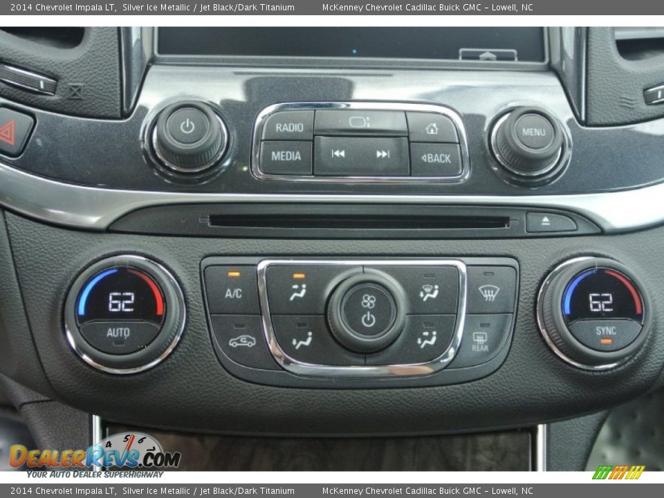 2014 Chevrolet Impala LT Silver Ice Metallic / Jet Black/Dark Titanium Photo #11