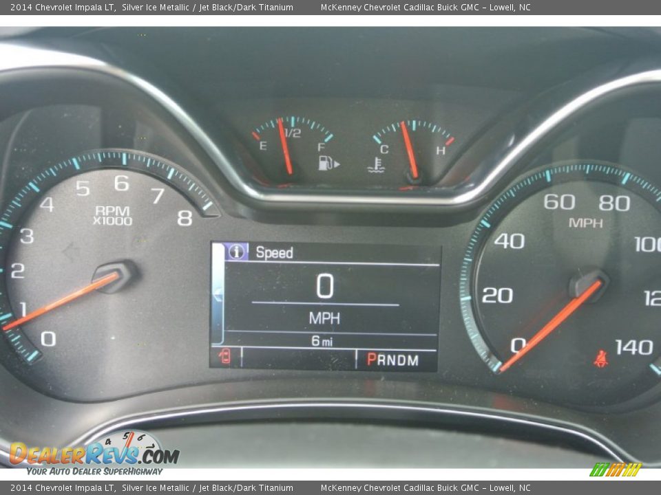 2014 Chevrolet Impala LT Silver Ice Metallic / Jet Black/Dark Titanium Photo #14