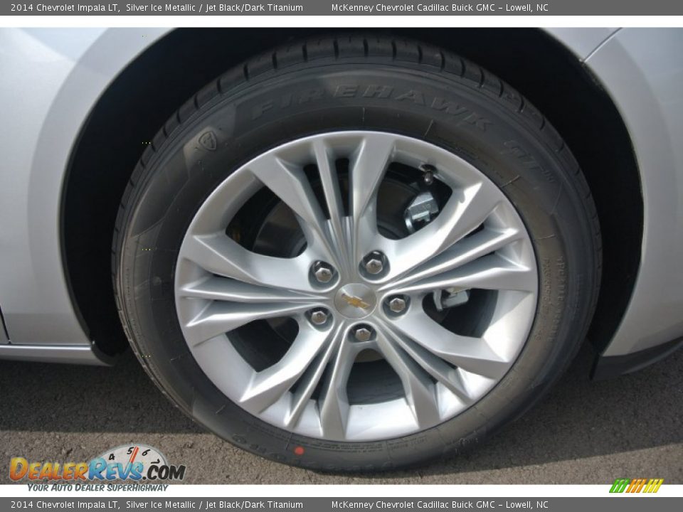 2014 Chevrolet Impala LT Silver Ice Metallic / Jet Black/Dark Titanium Photo #19