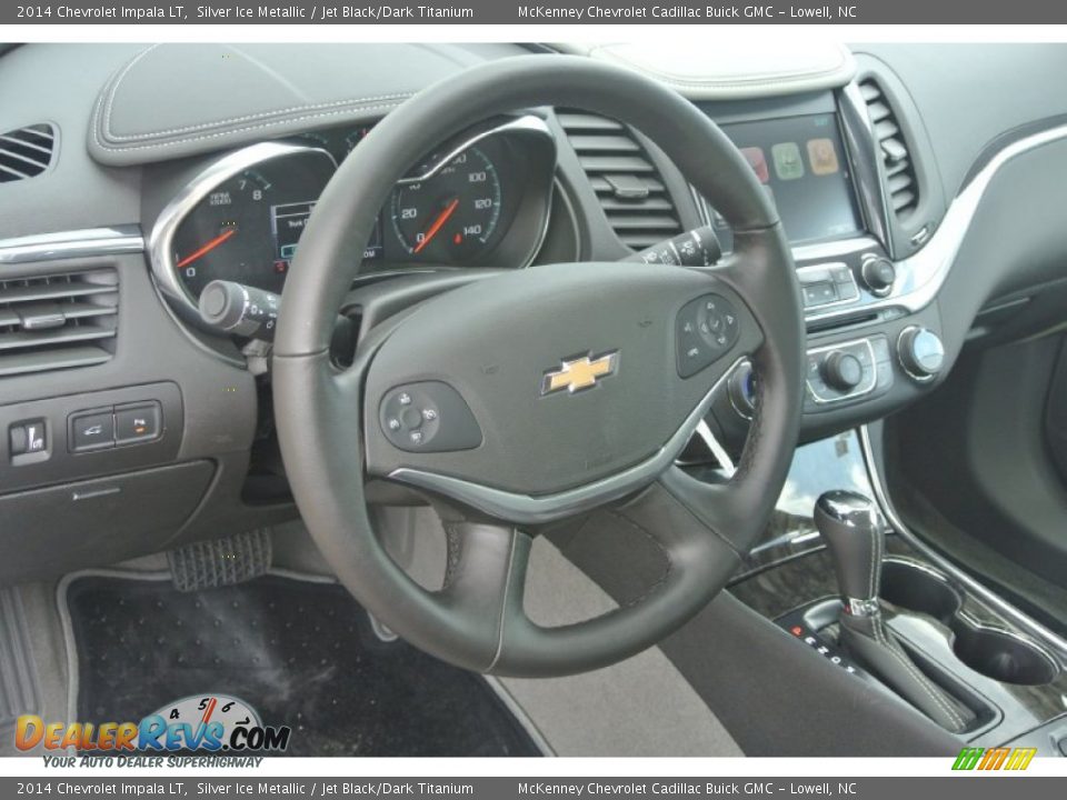 2014 Chevrolet Impala LT Silver Ice Metallic / Jet Black/Dark Titanium Photo #21