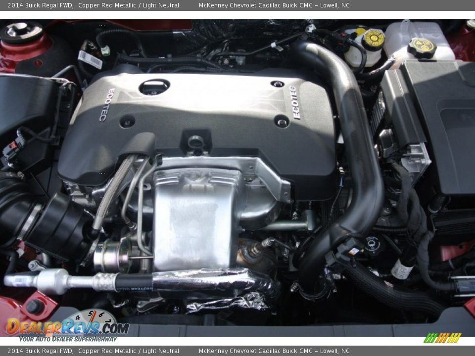 2014 Buick Regal FWD 2.0 Liter SIDI Turbocharged DOHC 16-Valve VVT 4 Cylinder Engine Photo #22