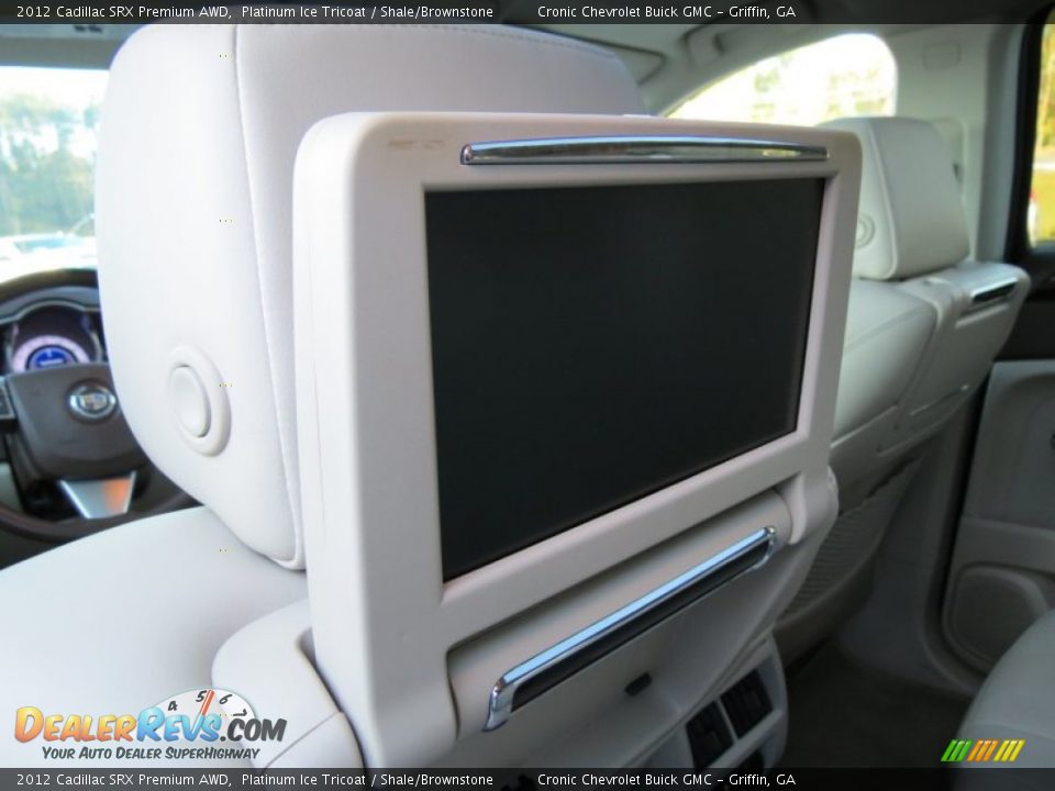 2012 Cadillac SRX Premium AWD Platinum Ice Tricoat / Shale/Brownstone Photo #14