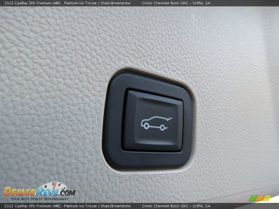 2012 Cadillac SRX Premium AWD Platinum Ice Tricoat / Shale/Brownstone Photo #16
