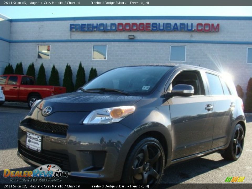 2011 Scion xD Magnetic Gray Metallic / Charcoal Photo #1
