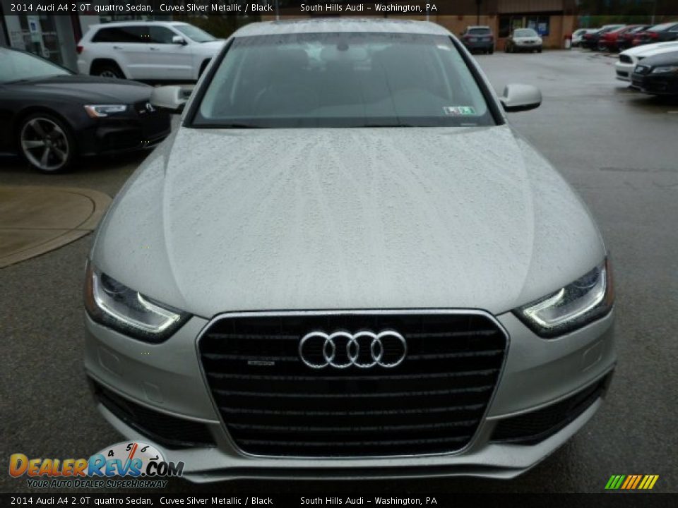 2014 Audi A4 2.0T quattro Sedan Cuvee Silver Metallic / Black Photo #6