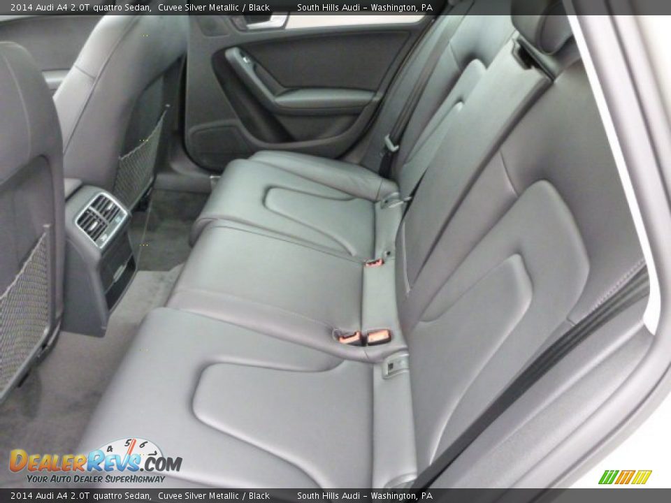 2014 Audi A4 2.0T quattro Sedan Cuvee Silver Metallic / Black Photo #9