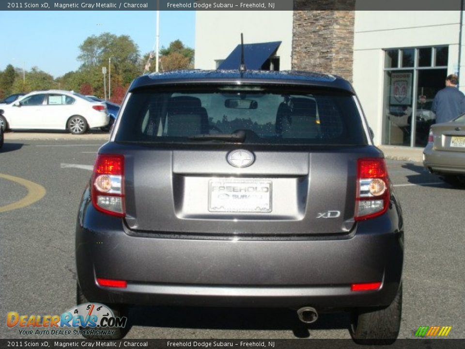 2011 Scion xD Magnetic Gray Metallic / Charcoal Photo #5