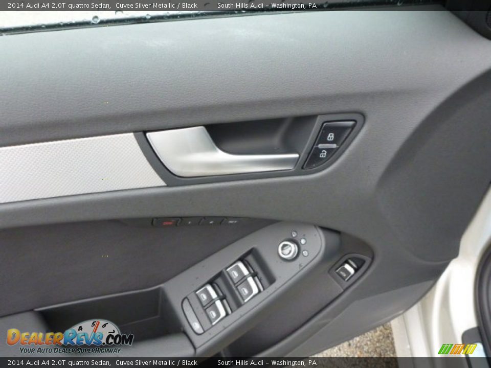 2014 Audi A4 2.0T quattro Sedan Cuvee Silver Metallic / Black Photo #11