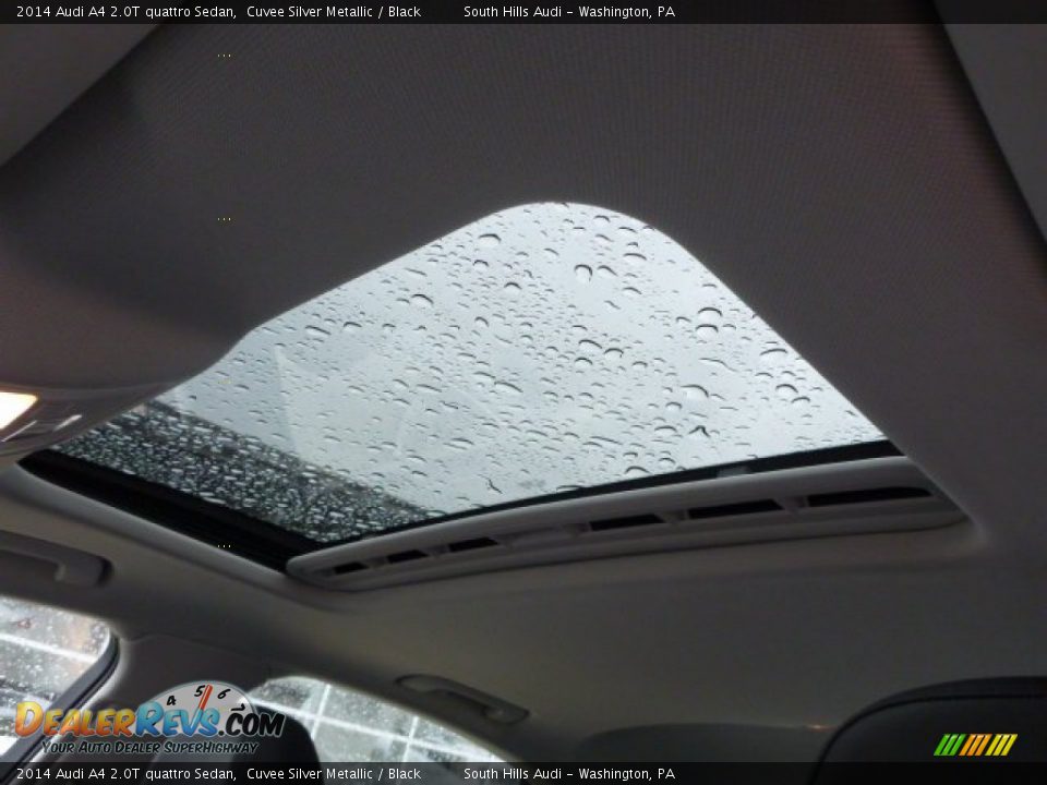 2014 Audi A4 2.0T quattro Sedan Cuvee Silver Metallic / Black Photo #12