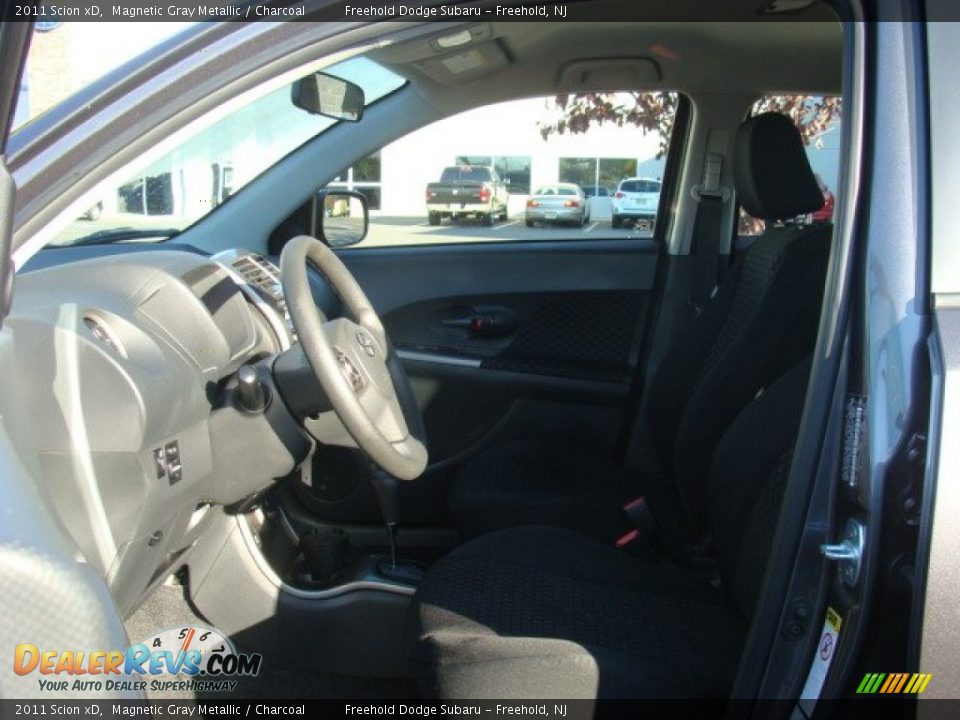 2011 Scion xD Magnetic Gray Metallic / Charcoal Photo #9