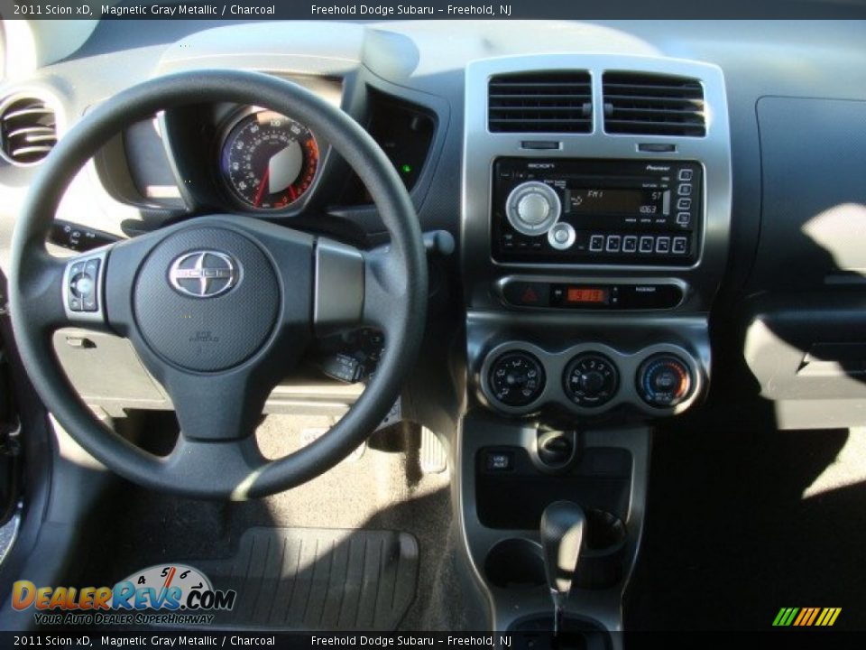 2011 Scion xD Magnetic Gray Metallic / Charcoal Photo #10