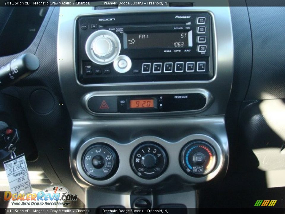 2011 Scion xD Magnetic Gray Metallic / Charcoal Photo #13