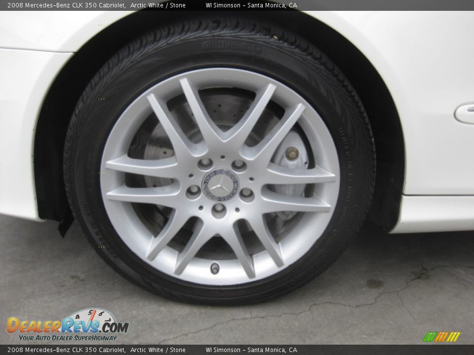 2008 Mercedes-Benz CLK 350 Cabriolet Wheel Photo #24