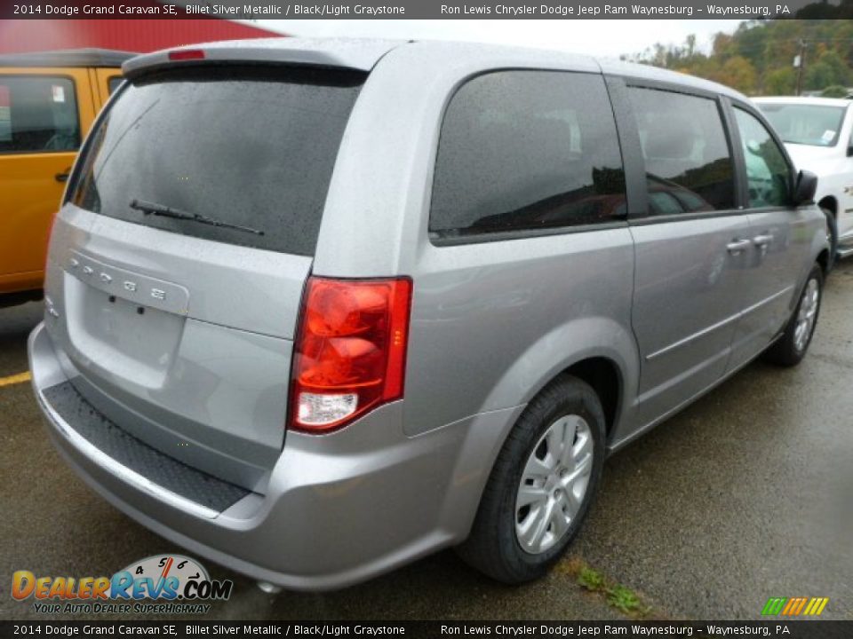 2014 Dodge Grand Caravan SE Billet Silver Metallic / Black/Light Graystone Photo #3