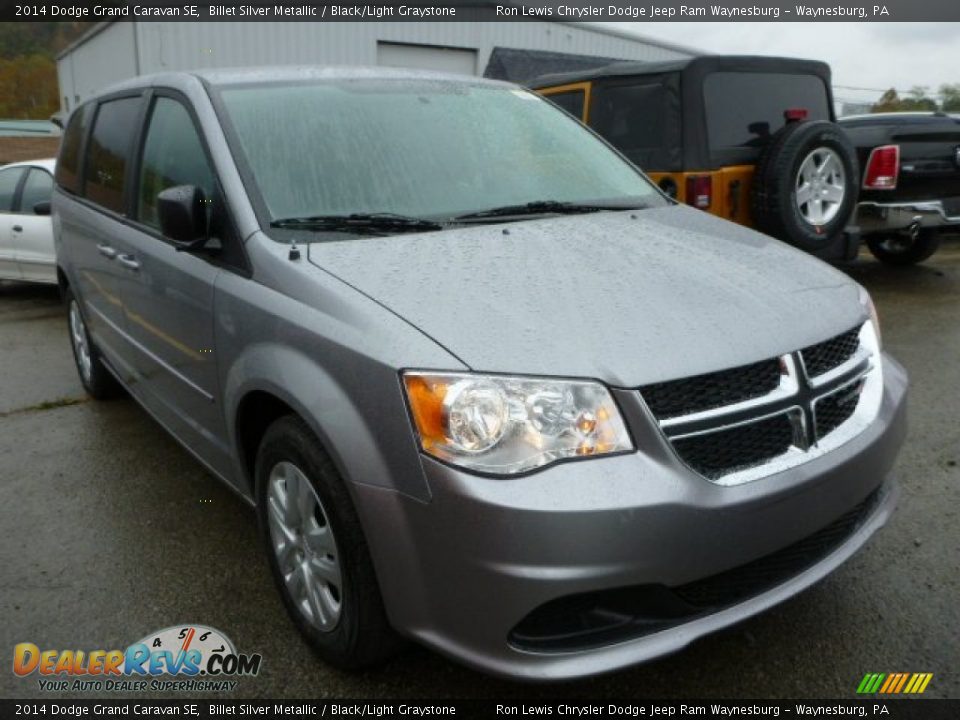 2014 Dodge Grand Caravan SE Billet Silver Metallic / Black/Light Graystone Photo #8