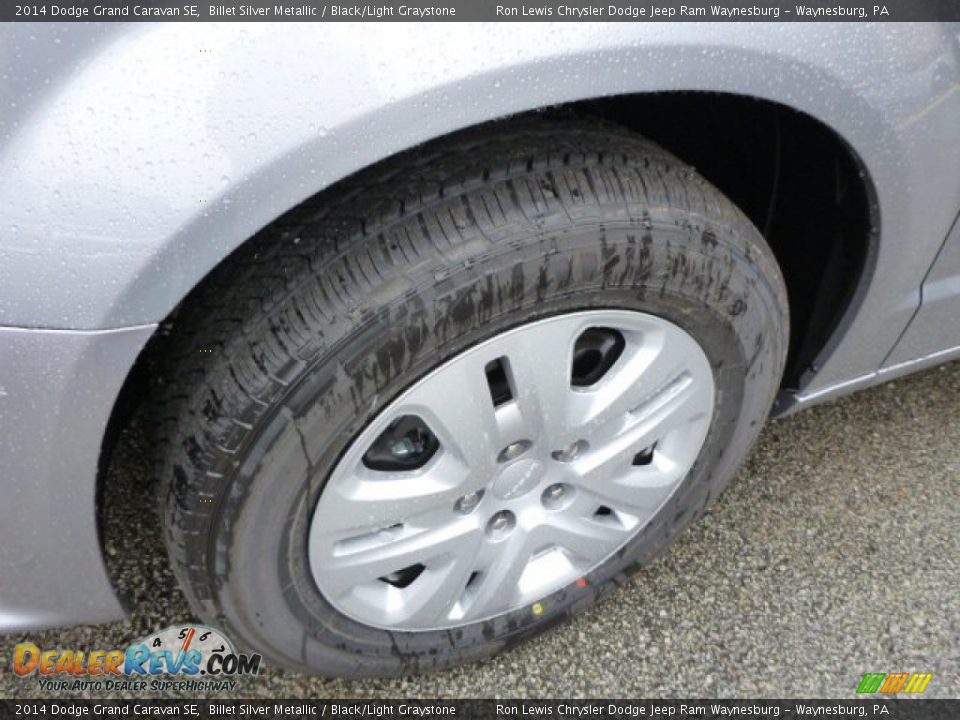 2014 Dodge Grand Caravan SE Billet Silver Metallic / Black/Light Graystone Photo #9