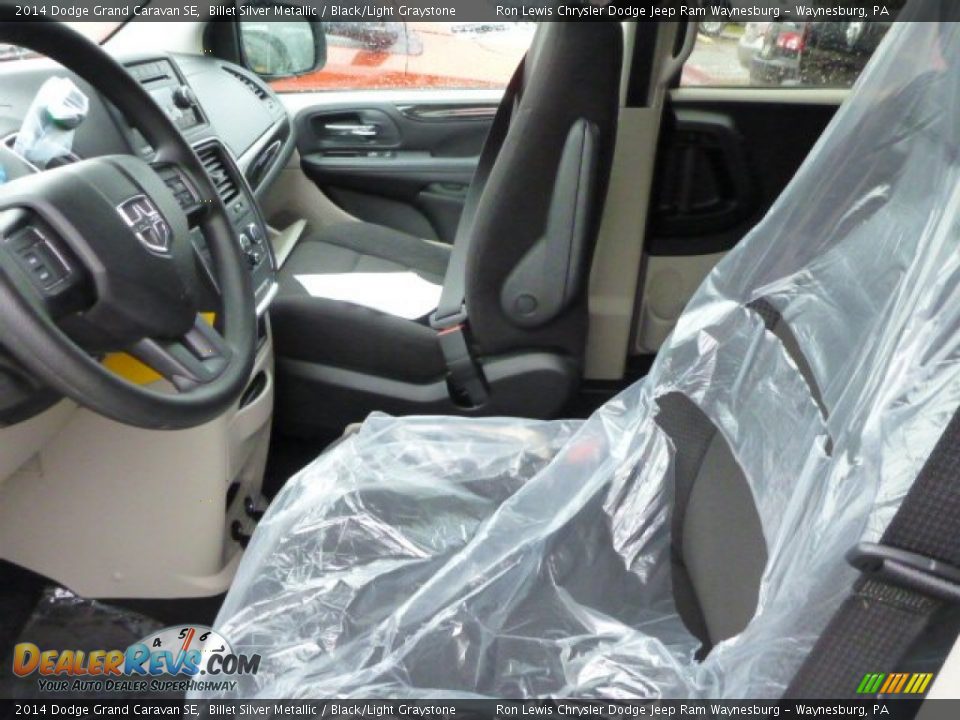 2014 Dodge Grand Caravan SE Billet Silver Metallic / Black/Light Graystone Photo #10