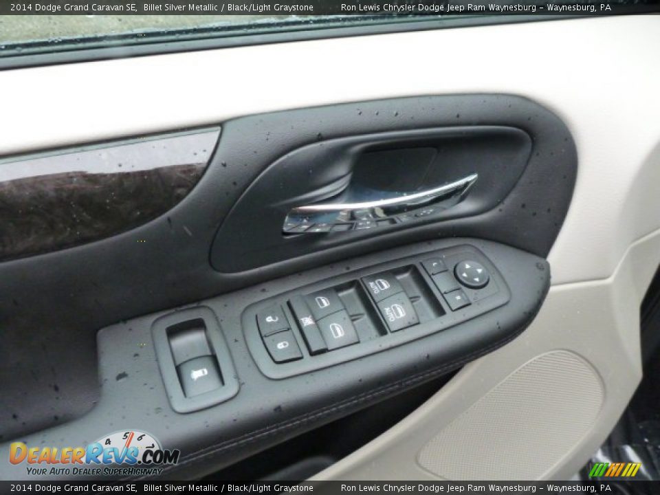 2014 Dodge Grand Caravan SE Billet Silver Metallic / Black/Light Graystone Photo #14